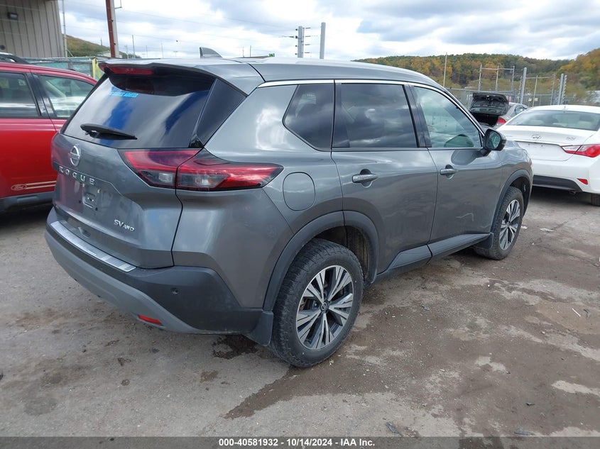 2021 NISSAN ROGUE SV INTELLIGENT AWD - 5N1AT3BB8MC675915
