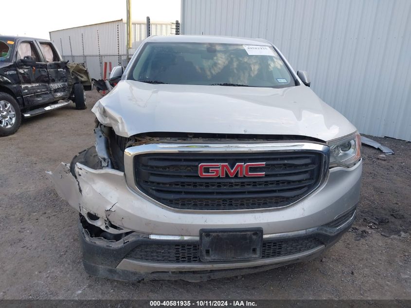 2019 GMC Acadia Sle-1 VIN: 1GKKNKLA0KZ232644 Lot: 40581935