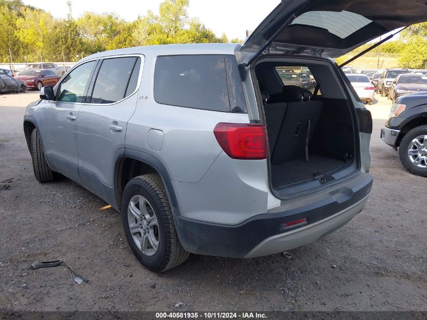 VIN 1GKKNKLA0KZ232644 2019 GMC Acadia, Sle-1 no.3