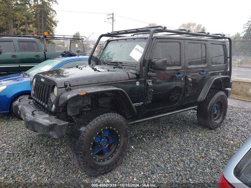 2014 Jeep Wrangler Unlimited Rubicon VIN: 1C4BJWFG0EL233296 Lot: 40581939