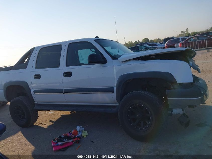 2003 Chevrolet Avalanche C1500 VIN: 3GNEC13TX3G333127 Lot: 40581942