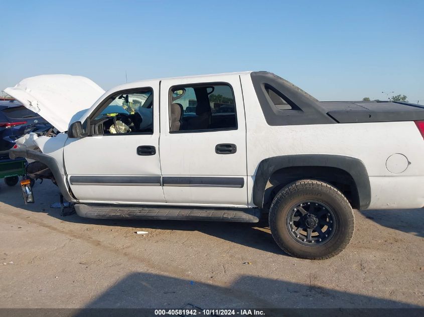 2003 Chevrolet Avalanche C1500 VIN: 3GNEC13TX3G333127 Lot: 40581942