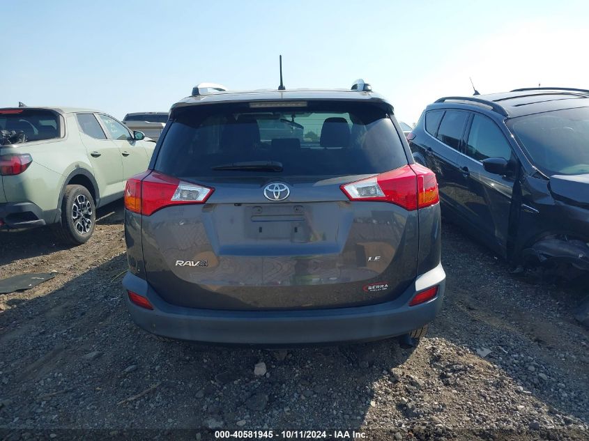 2T3ZFREV9FW163426 2015 Toyota Rav4 Le