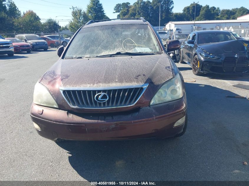 2009 Lexus Rx 350 VIN: JTJHK31U792858032 Lot: 40581955