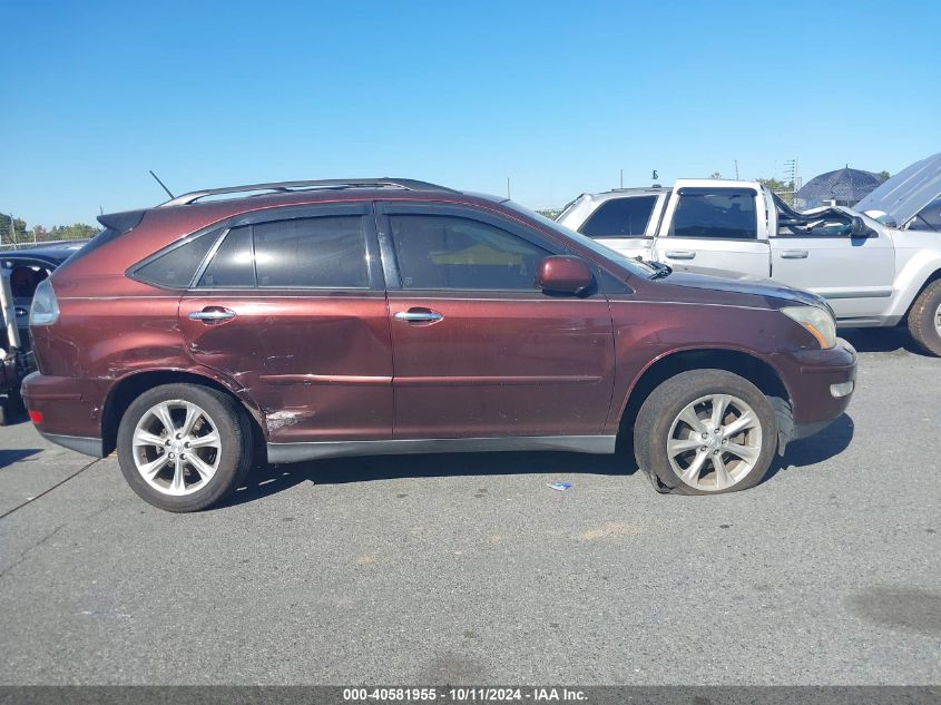 2009 Lexus Rx 350 VIN: JTJHK31U792858032 Lot: 40581955