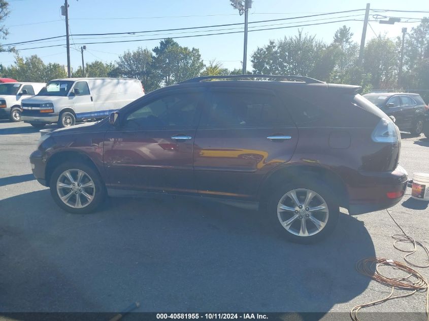 2009 Lexus Rx 350 VIN: JTJHK31U792858032 Lot: 40581955