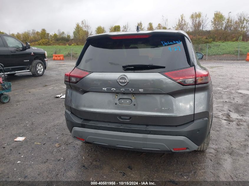 2023 Nissan Rogue S Intelligent Awd VIN: 5N1BT3AB0PC832539 Lot: 40581958