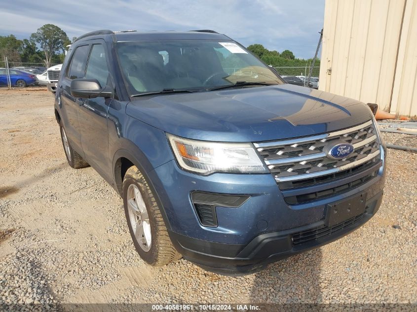 VIN 1FM5K8B89JGC83469 2018 FORD EXPLORER no.1