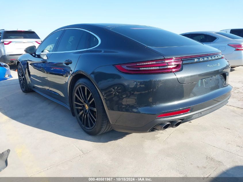 2017 Porsche Panamera 4S VIN: WP0AB2A76HL121020 Lot: 40581967