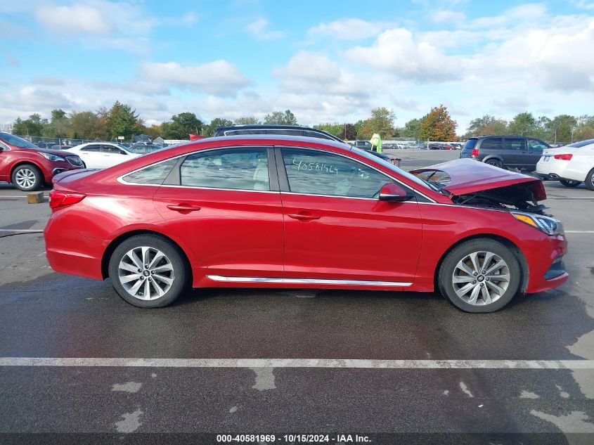 2017 Hyundai Sonata Sport VIN: 5NPE34AF3HH504564 Lot: 40581969