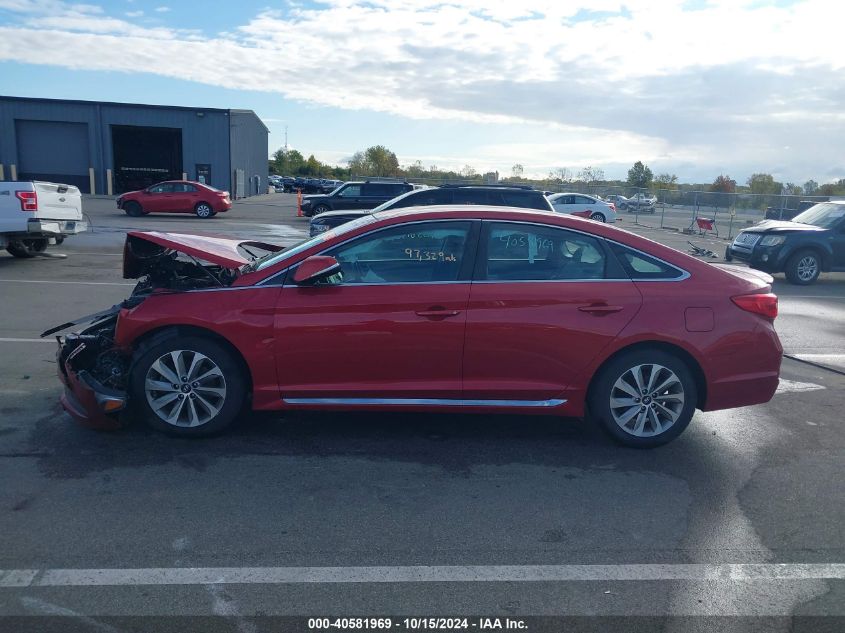 2017 Hyundai Sonata Sport VIN: 5NPE34AF3HH504564 Lot: 40581969