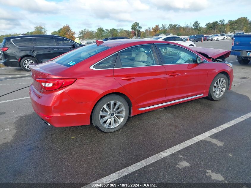 2017 Hyundai Sonata Sport VIN: 5NPE34AF3HH504564 Lot: 40581969