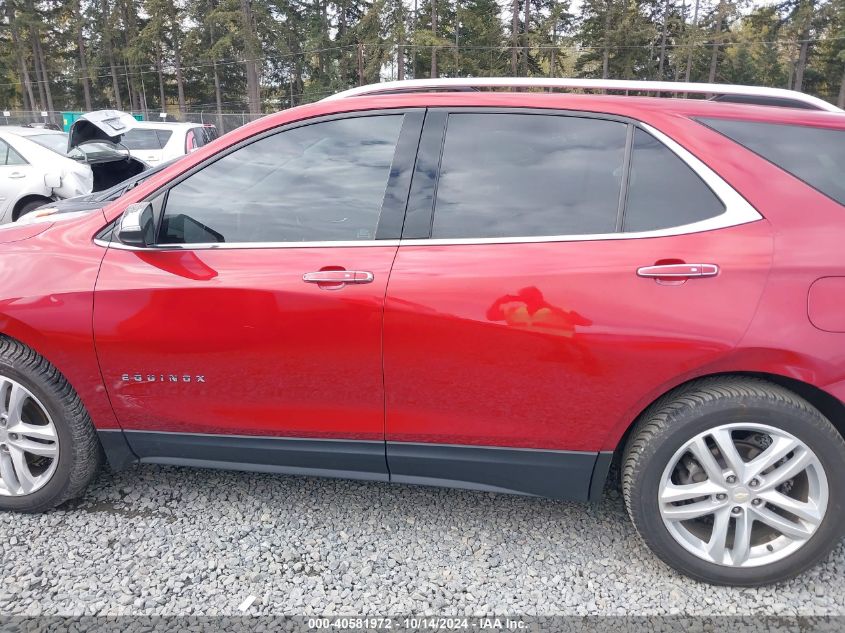 2019 Chevrolet Equinox Premier VIN: 2GNAXYEX4K6215077 Lot: 40581972