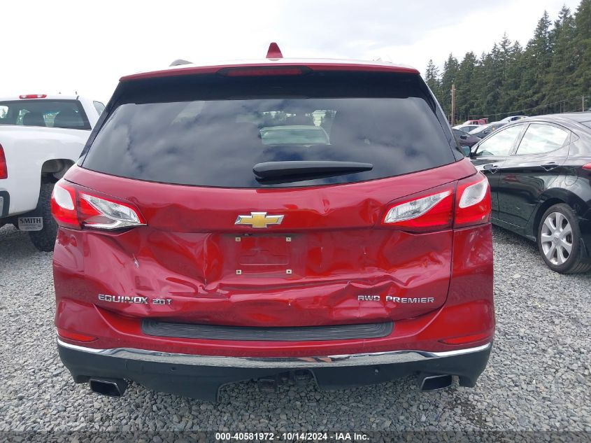 2019 Chevrolet Equinox Premier VIN: 2GNAXYEX4K6215077 Lot: 40581972