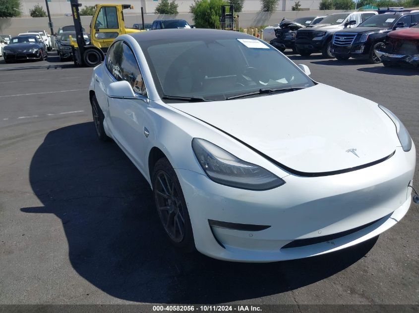 2018 Tesla Model 3 Long Range/Mid Range VIN: 5YJ3E1EA6JF069929 Lot: 40582056