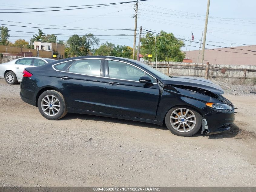 2017 FORD FUSION SE - 3FA6P0HD3HR412489