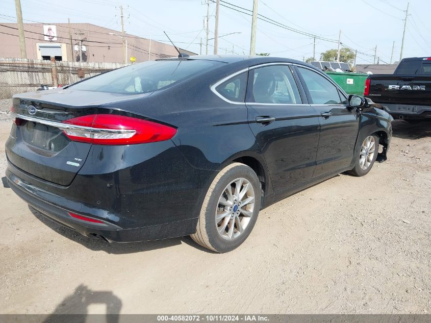 2017 FORD FUSION SE - 3FA6P0HD3HR412489