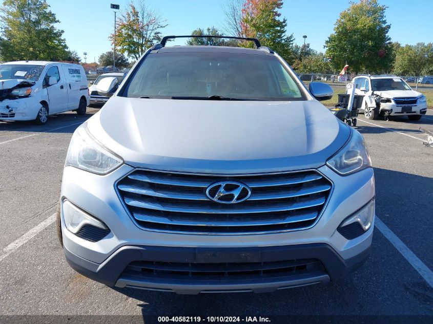 2014 Hyundai Santa Fe Gls VIN: KM8SRDHF3EU042625 Lot: 40582119