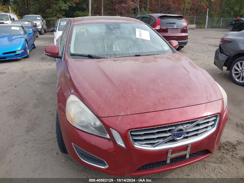 2012 Volvo S60 T5 VIN: YV1622FS4C2049746 Lot: 40582129