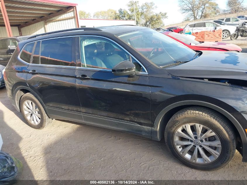 2019 Volkswagen Tiguan Se/Sel/Sel R-Line Jet-Bla VIN: 3VV2B7AX3KM066521 Lot: 40582136