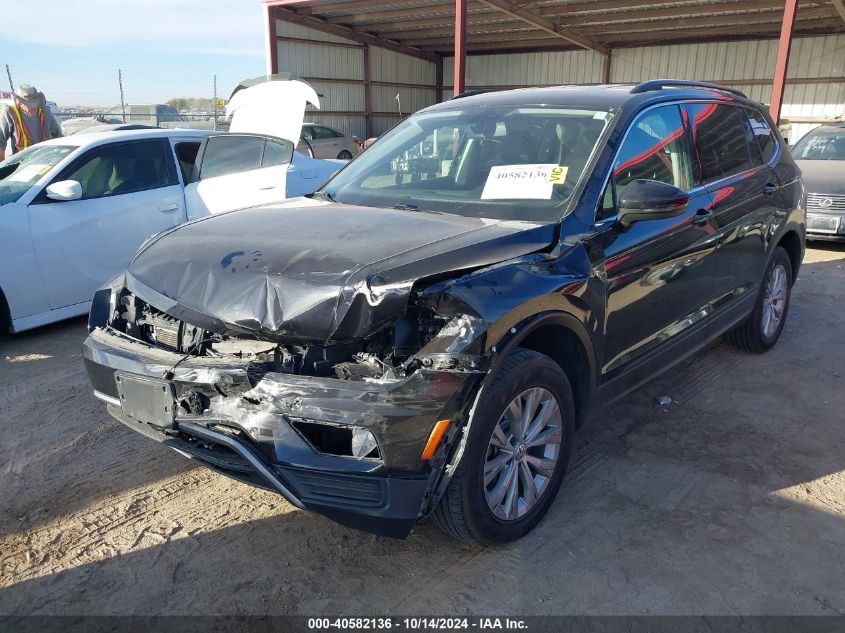 2019 Volkswagen Tiguan Se/Sel/Sel R-Line Jet-Bla VIN: 3VV2B7AX3KM066521 Lot: 40582136