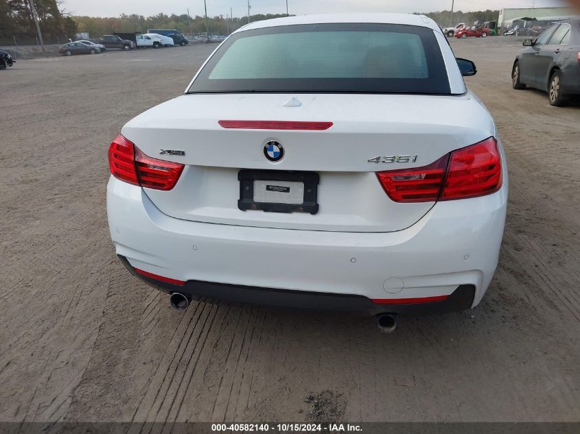 2016 BMW 435I xDrive VIN: WBA3T7C58G5A37718 Lot: 40582140