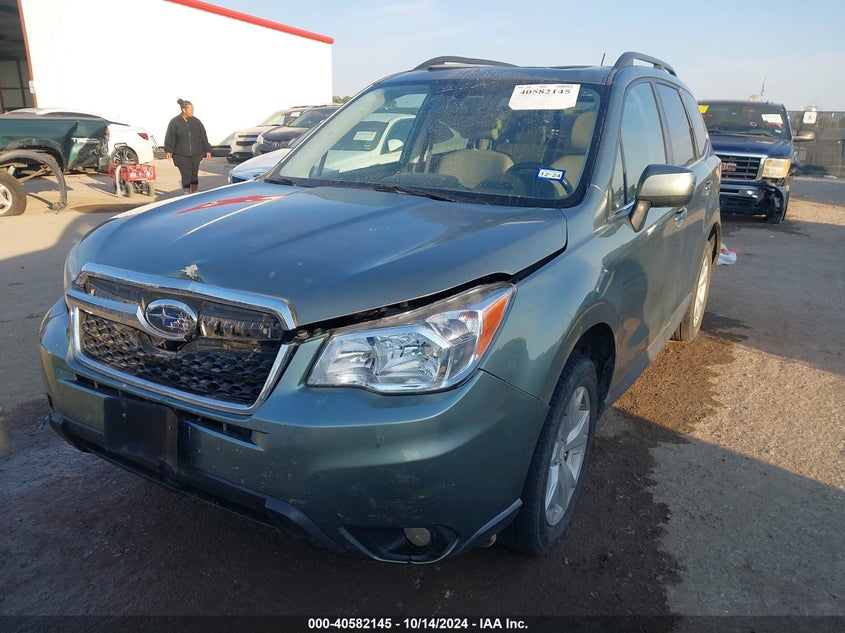 Vin: jf2sjajc9eh517120, lot: 41071105, subaru forester 2.5i limited 20142
