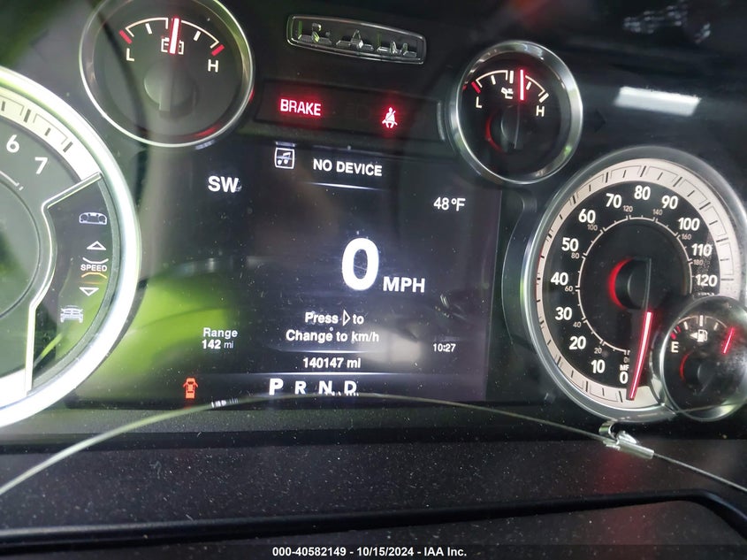 2013 Ram 1500 Sport VIN: 1C6RR7MTXDS657545 Lot: 40582149