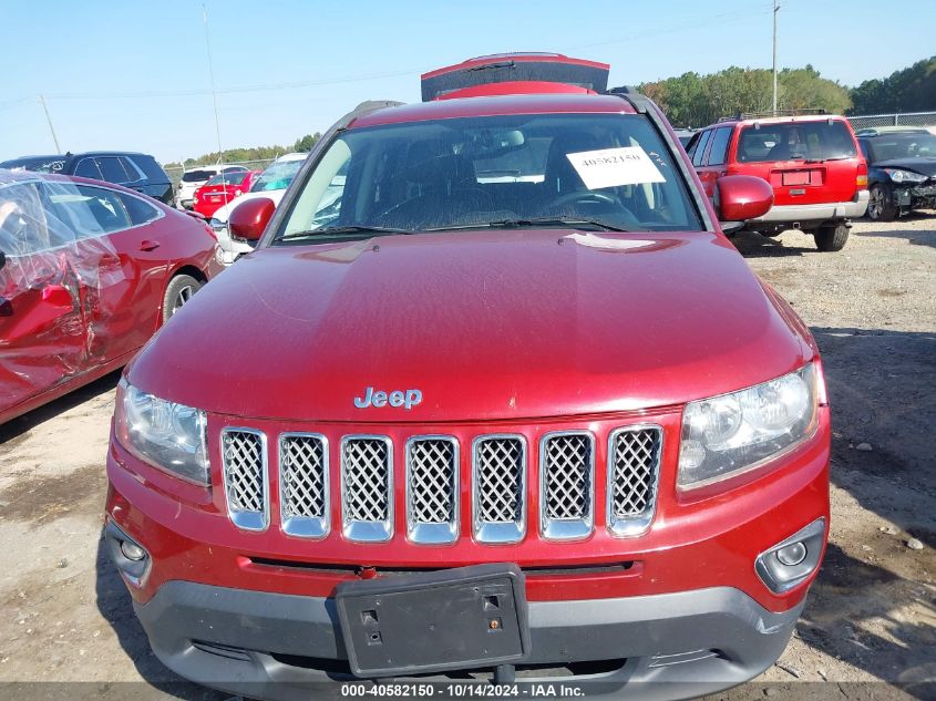 2016 Jeep Compass Latitude VIN: 1C4NJCEA1GD548274 Lot: 40582150