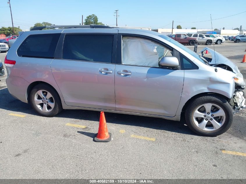 5TDKK3DC7ES509984 2014 Toyota Sienna Le V6 8 Passenger