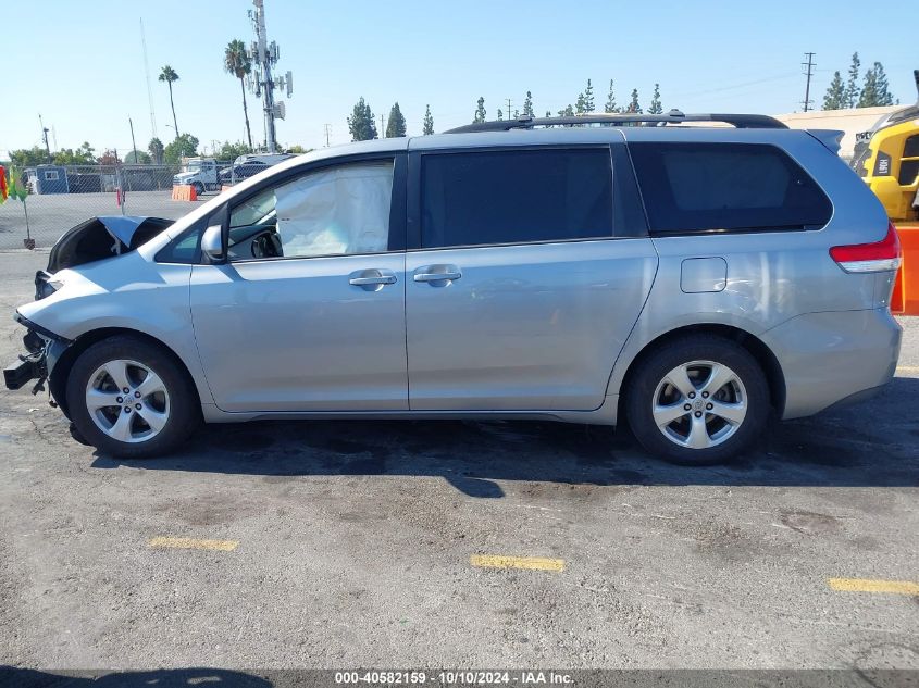 5TDKK3DC7ES509984 2014 Toyota Sienna Le V6 8 Passenger