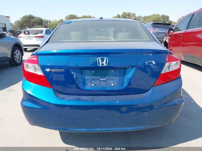 2012 Honda Civic Ex-L VIN: 19XFB2F95CE027020 Lot: 40582163