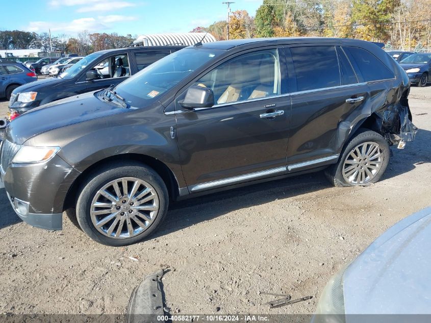 2011 Lincoln Mkx VIN: 2LMDJ8JK7BBJ15399 Lot: 40582177