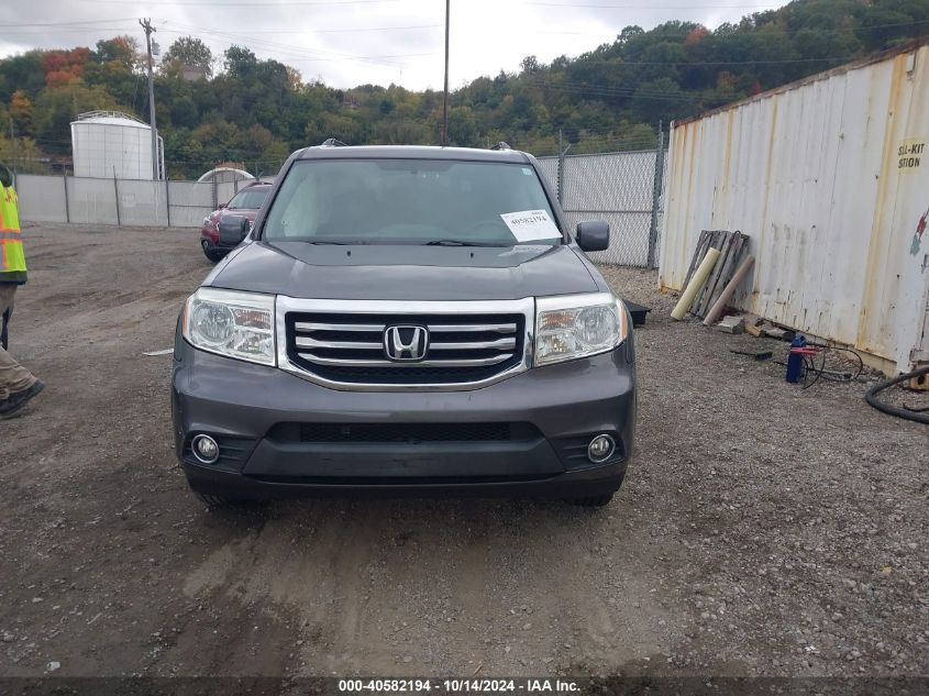 2014 Honda Pilot Ex-L VIN: 5FNYF4H71EB020471 Lot: 40582194