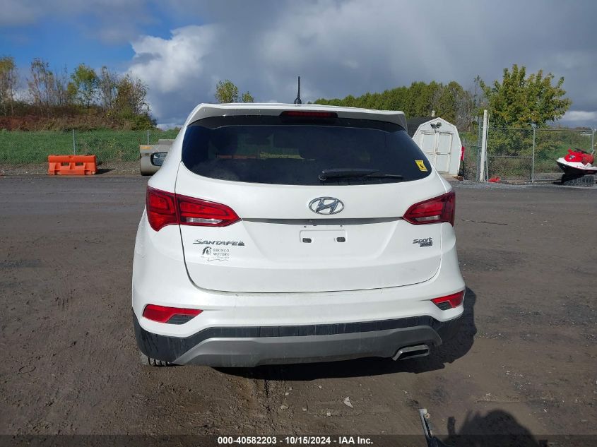 2018 Hyundai Santa Fe Sport 2.4L VIN: 5NMZTDLB5JH058481 Lot: 40582203