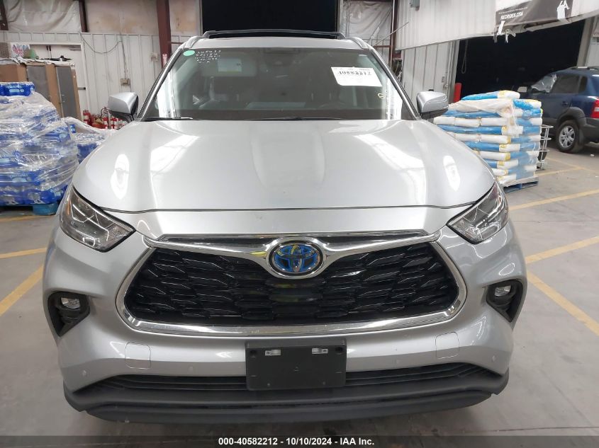 5TDXBRCH5PS572154 2023 Toyota Highlander Hybrid Limited