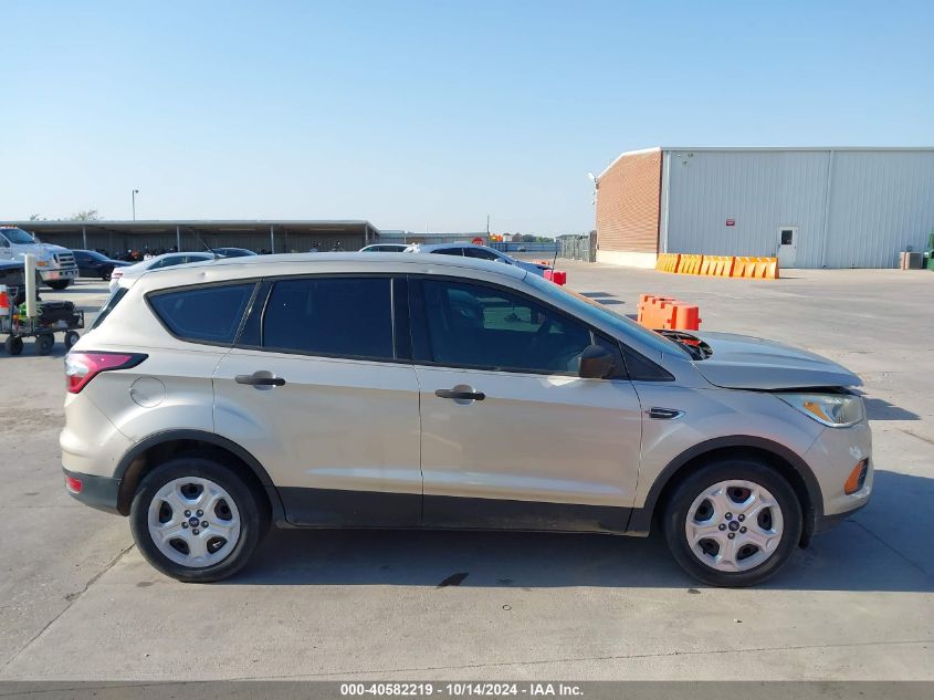 2017 Ford Escape S VIN: 1FMCU0F74HUB42888 Lot: 40582219