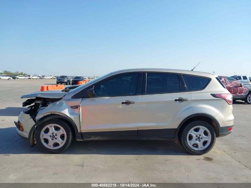 2017 Ford Escape S VIN: 1FMCU0F74HUB42888 Lot: 40582219