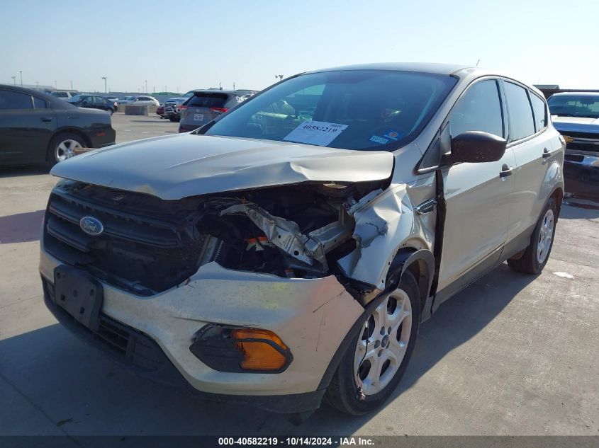 2017 Ford Escape S VIN: 1FMCU0F74HUB42888 Lot: 40582219