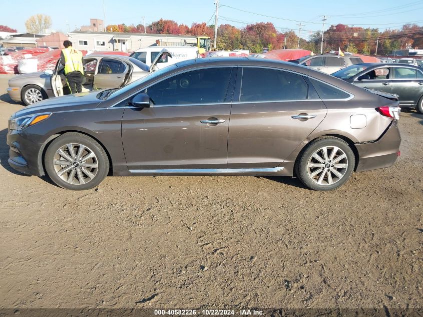 2016 HYUNDAI SONATA LIMITED - 5NPE34AF3GH319929