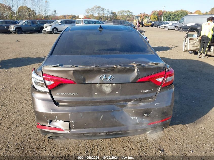 2016 HYUNDAI SONATA LIMITED - 5NPE34AF3GH319929