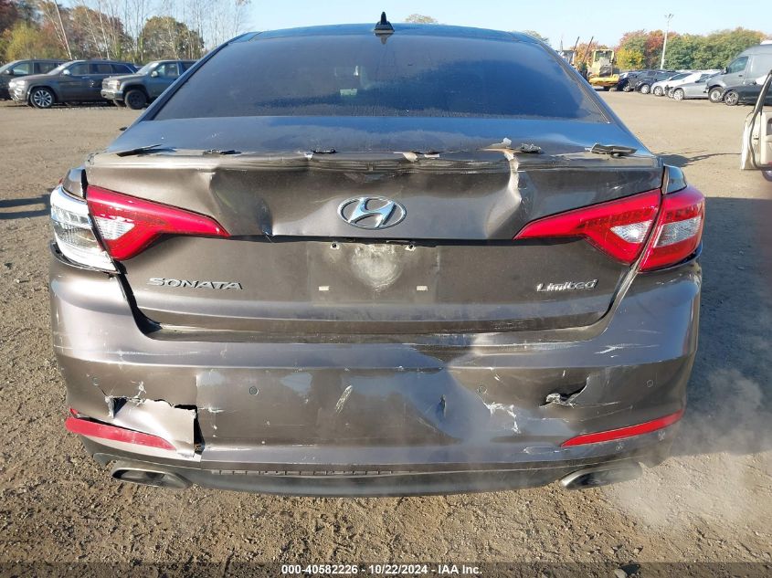 2016 HYUNDAI SONATA LIMITED - 5NPE34AF3GH319929