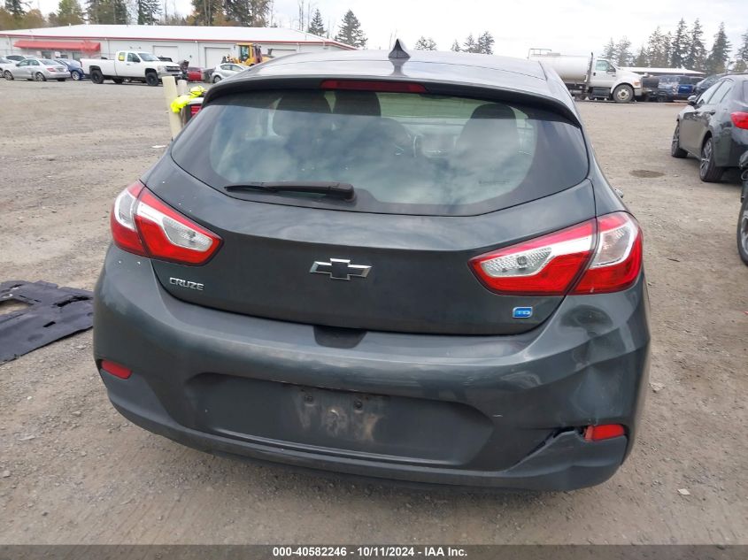 2018 Chevrolet Cruze Lt Auto VIN: 3G1BH6SE6JS626118 Lot: 40582246