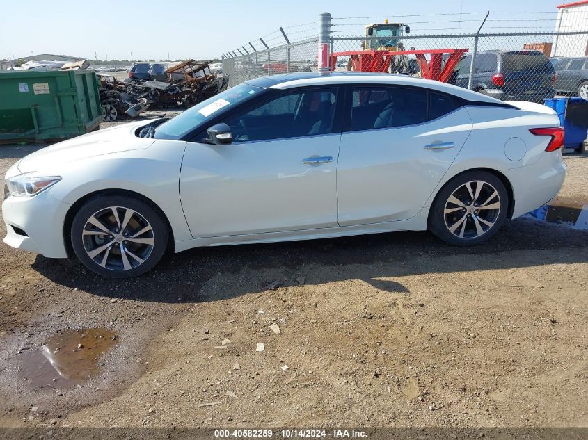 2017 Nissan Maxima 3.5 Sl VIN: 1N4AA6AP5HC413497 Lot: 40582259