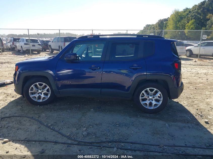 2017 Jeep Renegade Latitude Fwd VIN: ZACCJABB6HPF88023 Lot: 40582272