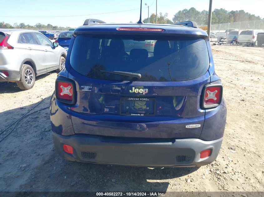 2017 Jeep Renegade Latitude Fwd VIN: ZACCJABB6HPF88023 Lot: 40582272