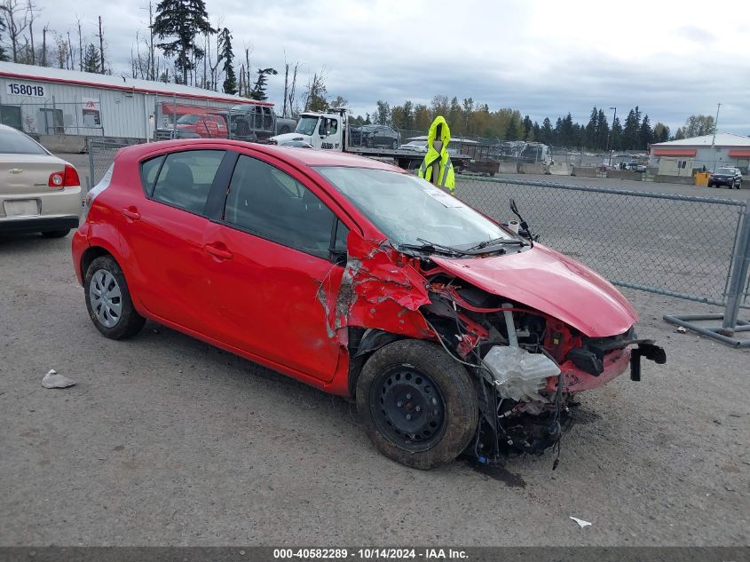 2013 Toyota Prius C Two VIN: JTDKDTB30D1544634 Lot: 40582289