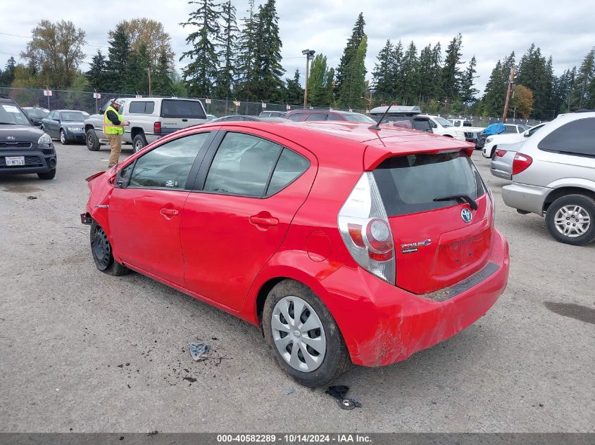 2013 Toyota Prius C Two VIN: JTDKDTB30D1544634 Lot: 40582289