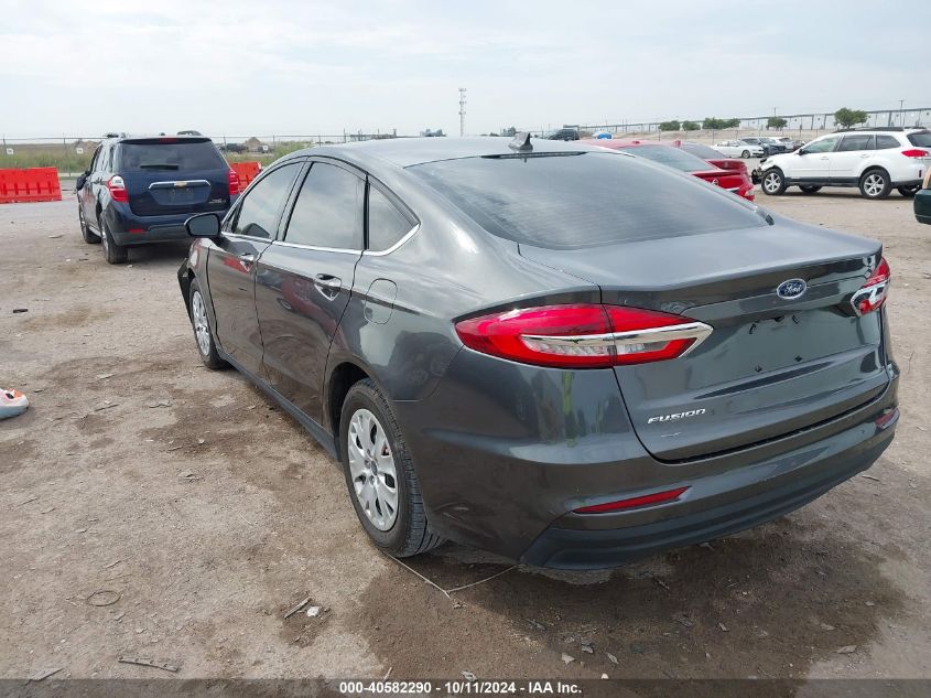 2020 Ford Fusion S VIN: 3FA6P0G70LR148149 Lot: 40582290