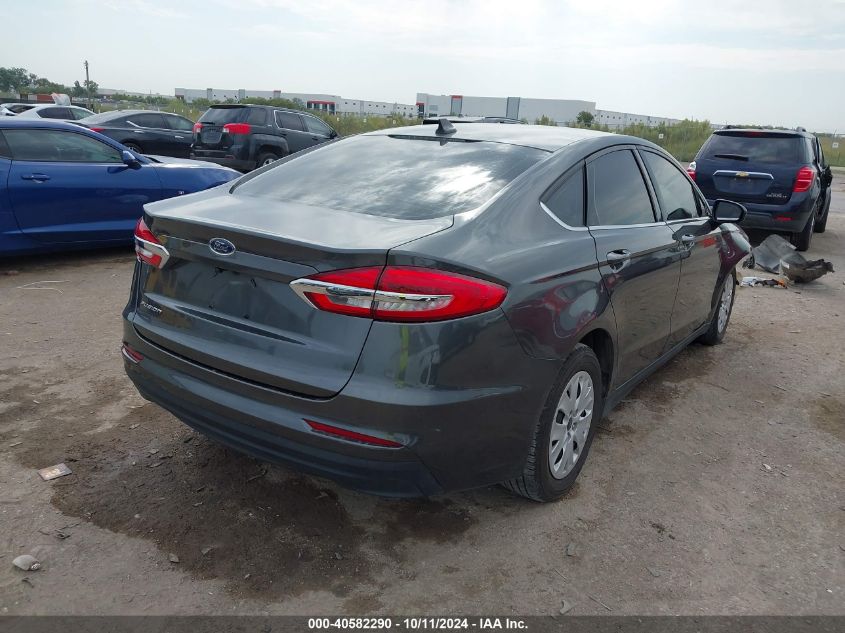 2020 Ford Fusion S VIN: 3FA6P0G70LR148149 Lot: 40582290